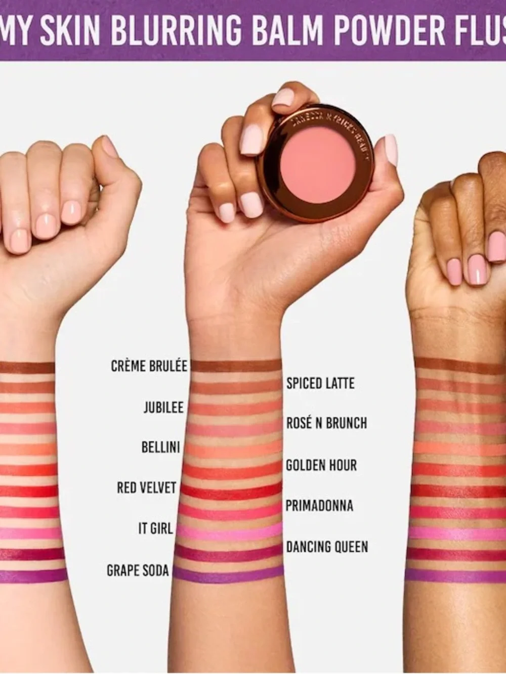 Danessa Myricks Beauty Yummy Skin Blurring Balm Powder Flushed Rosé N Brunch